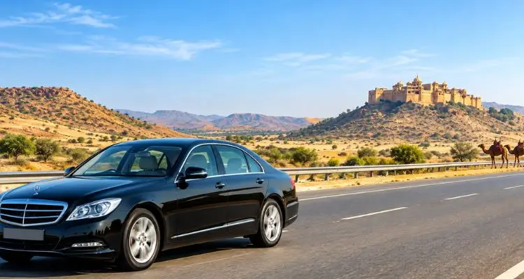 Car and driver in Rajasthan travel guide