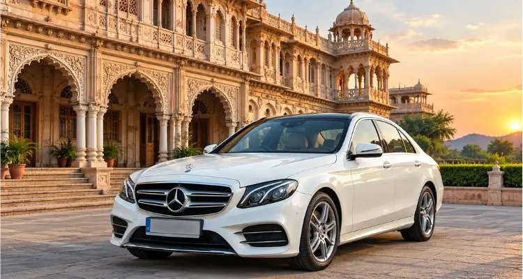 Luxury car rental in Jaipur with driver