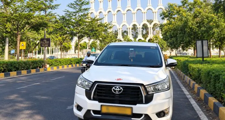 Toyota Innova Crysta rental in Jaipur