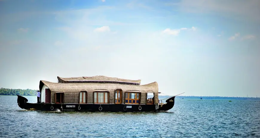 Kerala houseboat in Alleppey