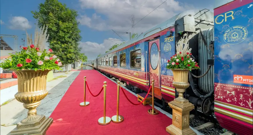 Maharajas Express luxury train India