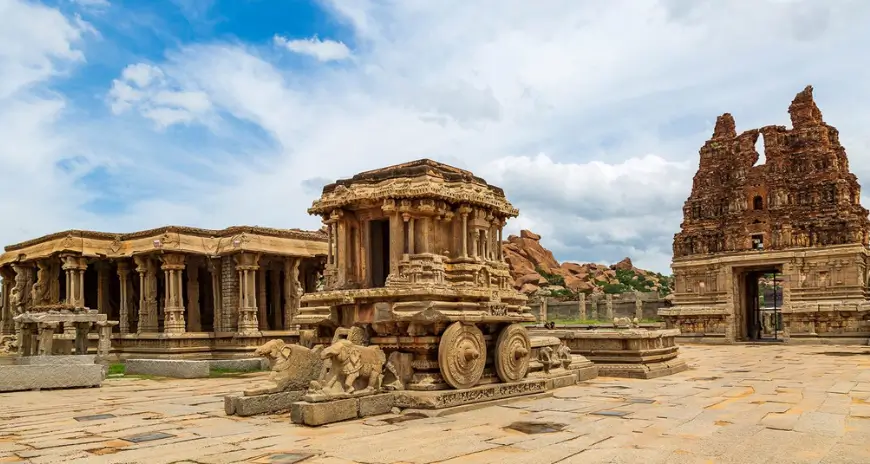 Hampi Vitthala Temple Stone Chariot