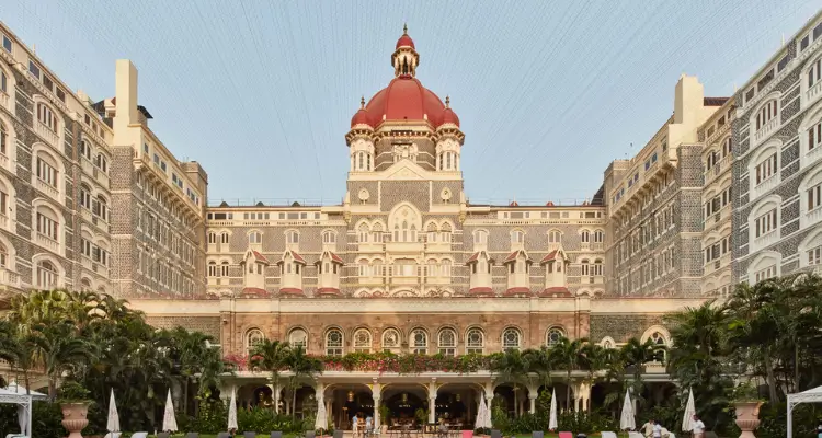 Taj Mahal Palace Hotel Mumbai with swimming pool