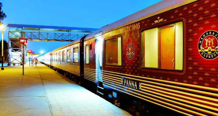 Maharajas Express luxury train India