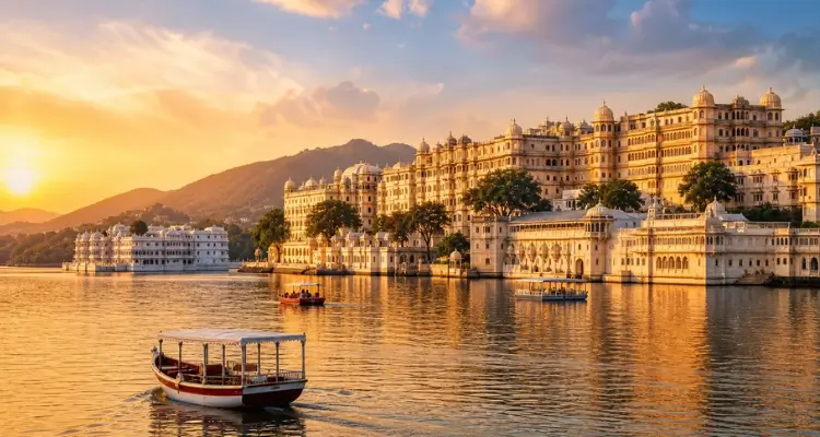 Udaipur City Palace Lake Pichola